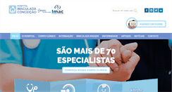 Desktop Screenshot of himaculada.com.br